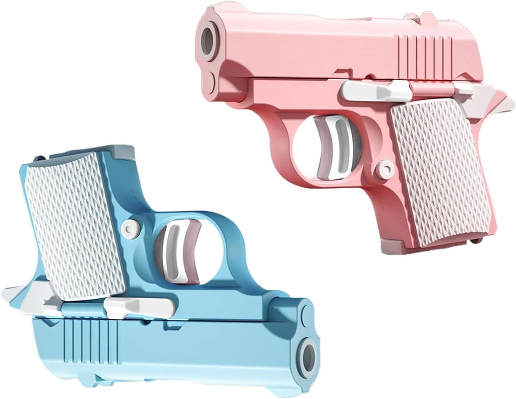 2024 New 1911 Model Radish Fun and Safe Toys,Fidget Toys Suitable for Relieving ADHD and Anxiety,Stress Relief Funny Toys for Adults,The Fun Gift for Adults and Kids (Pink&Blue / 2 PCS Pack)