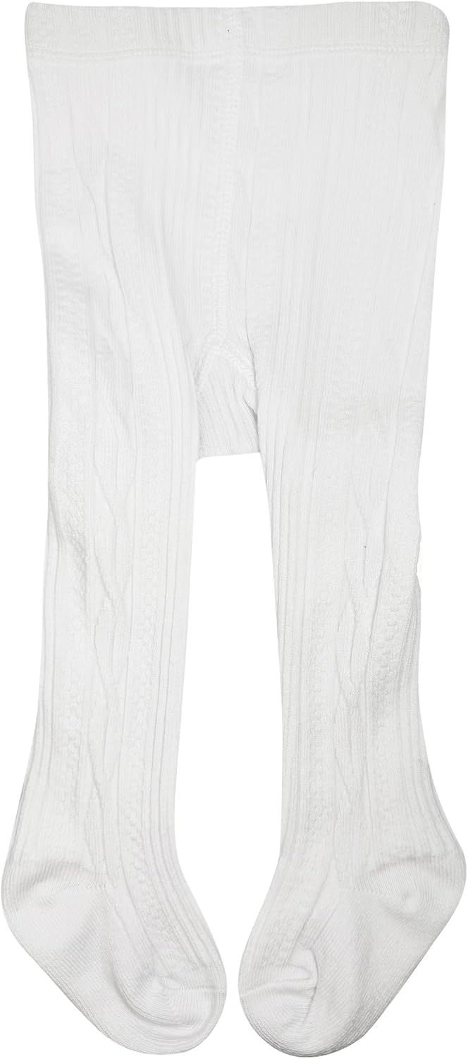 Baby Girls Tights Cable Knit Cotton Leggings Stockings for Newborn Infants Toddler