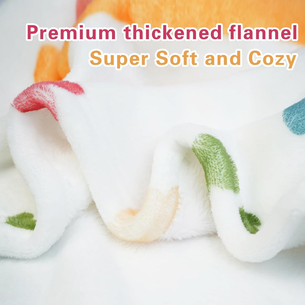 Personalized Baby Blankets for Girls Women Custom Boho Style Baby Blanket with Rainbow Personalized Baby Girl Blanket with Name Customized Gift for Adult Expecting Mom Baby Shower Birthday Gifts