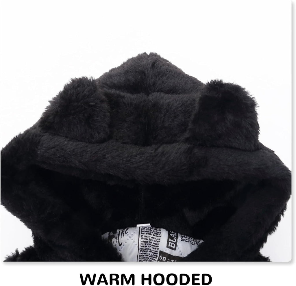 Baby Jacket Toddler Winter Coats Newborn Infant Puffer Fleece Snow Clothes 0-5T