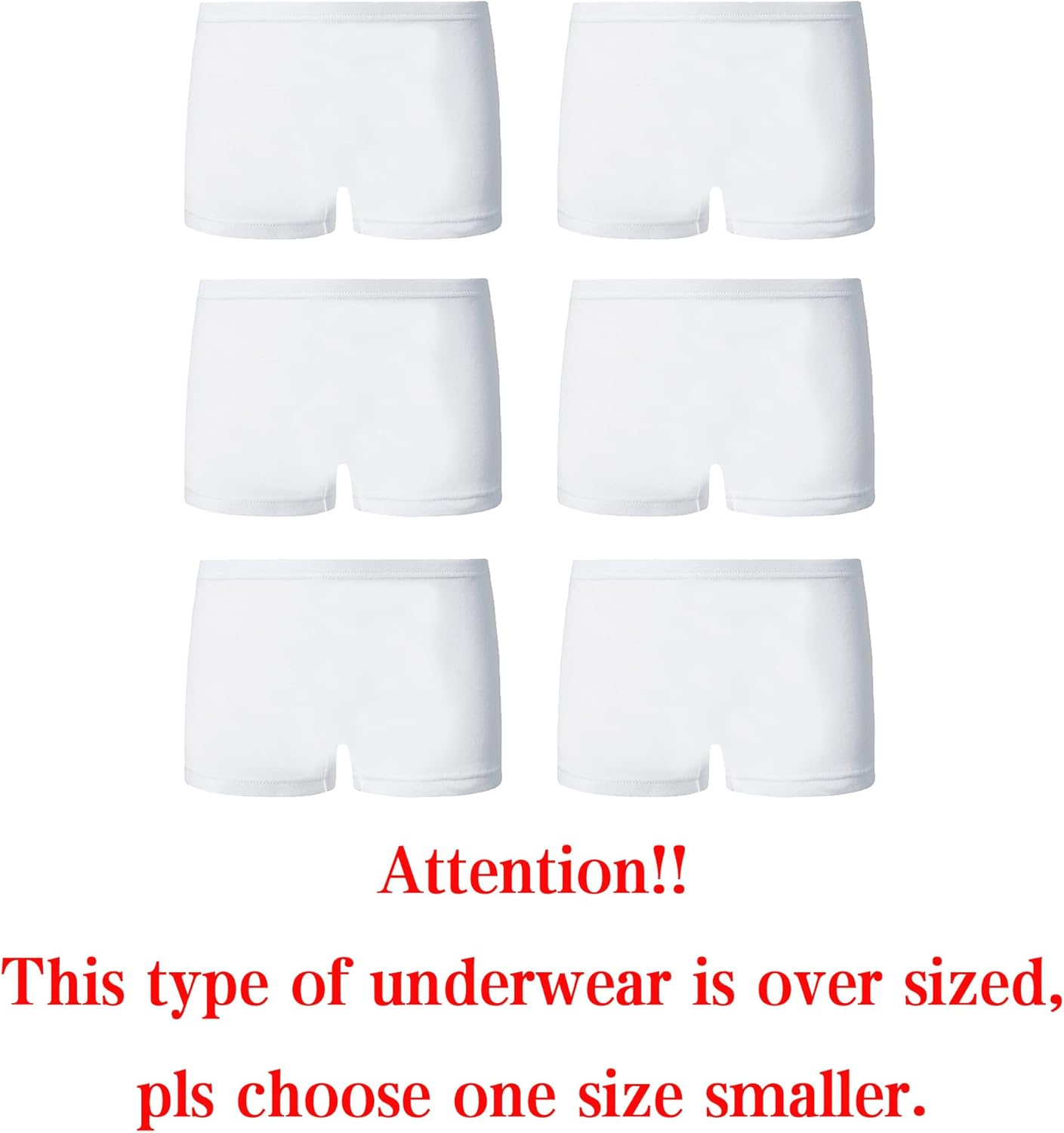 KikizYe Little Girls Boyshort Panties Big Kids Soft Cotton Underwear