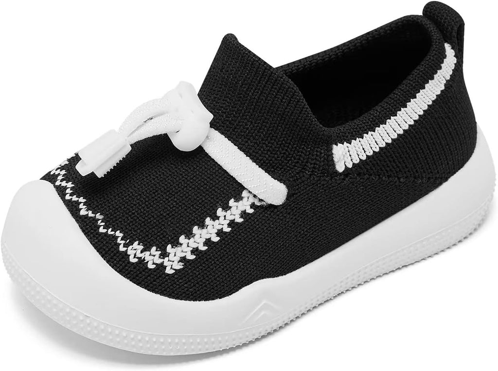 Eashi Baby Boy Girl Non-Skid Indoor Infant Walking Shoes Breathable Warm Elastic Sock Shoes with Memory Sole Protect Toes Outdoor Sneakers