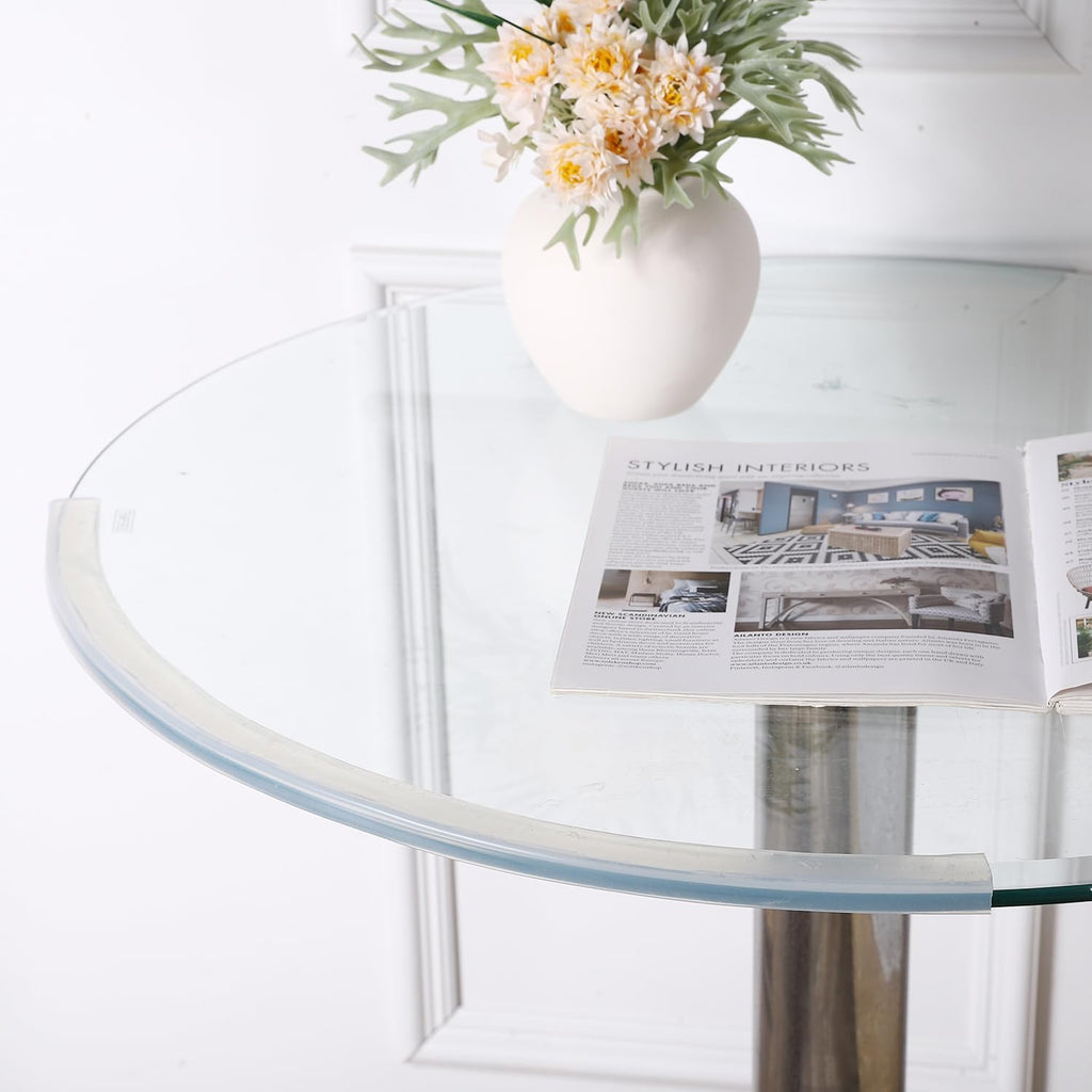 Edge Protector 100% Silicone, Baby Proofing Corners Clear Guards, Pre-Tape Adhesive Soft for Kids Safety, Child Table Cabinets Furniture Bumper (1/5x4/5 in, 3 FT)