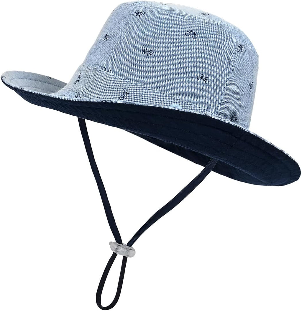 Kids Toddler Baby Boy Sun Hat Summer Bucket Hats with UPF 50+ UV Sun Protective