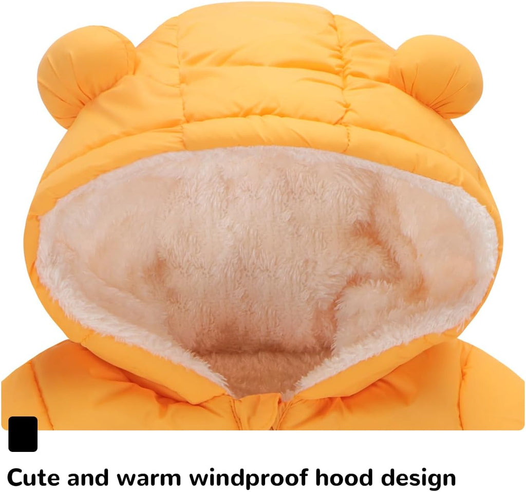 Newborn Baby Girls Fleece Outerwear Jacket Toddler Winter Coat Infant Clothes