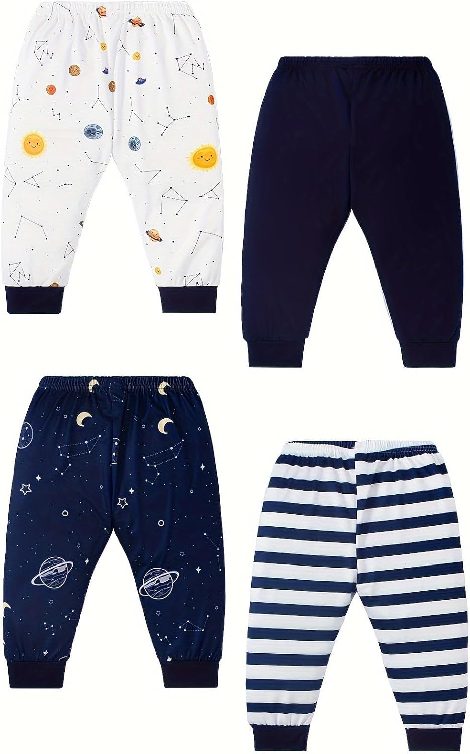 NZRVAWS Newborn Baby Boy Girl Clothes Unisex Infant Romper Pants Set Hat 4-Pack Outfits 0-12 Months 16 Pieces Toddler