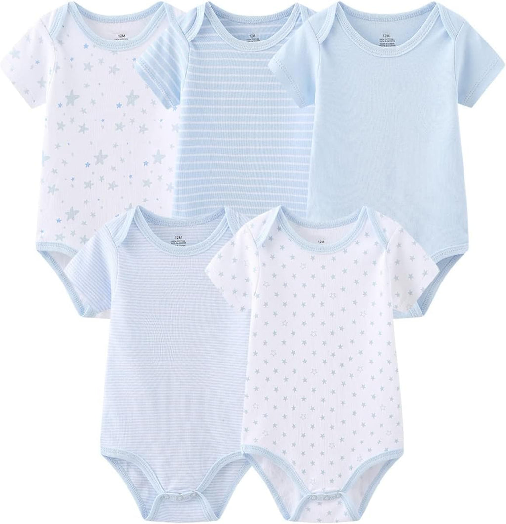 Newborn Layette Gift Set 27-Piece Baby Girl Clothes Bodysuits, Pants Essentials and Accessories 0-12Months