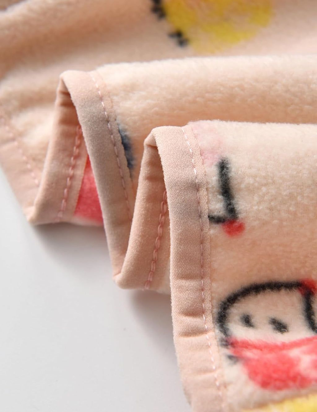 Kids Printed Polar Fleece Jacket Toddler Baby Boys Girls Autumn Winter Warm Sherpa Lining Outerwear Soft Lightweight