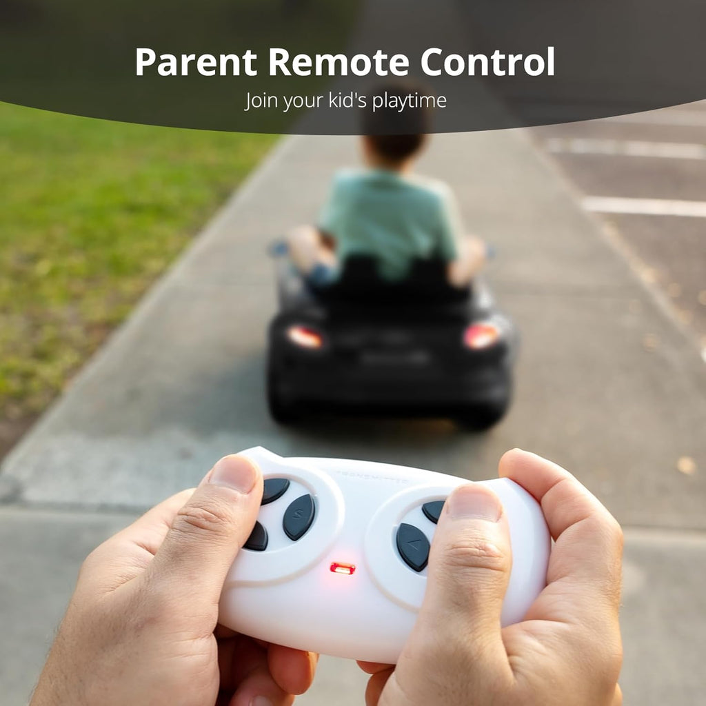 Kids Electric Car, Licensed Audi 6V Kids Ride on Toy Car for Toddlers with Remote - Black