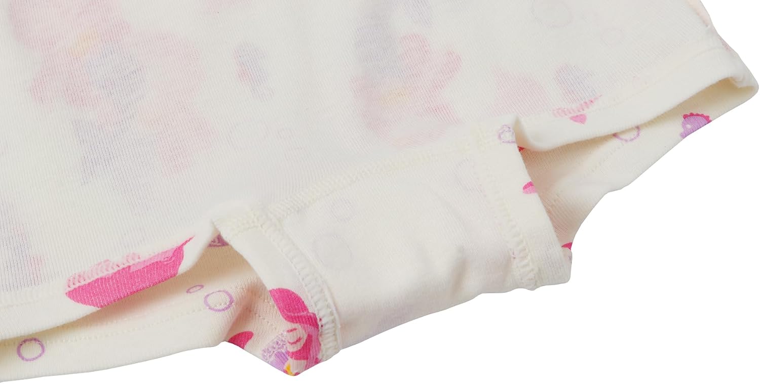 CHUNG Toddler Little Girls Kids Briefs Panties Soft Cotton Boyshort Underwear Pack Big Girl Daily Cute Pattern