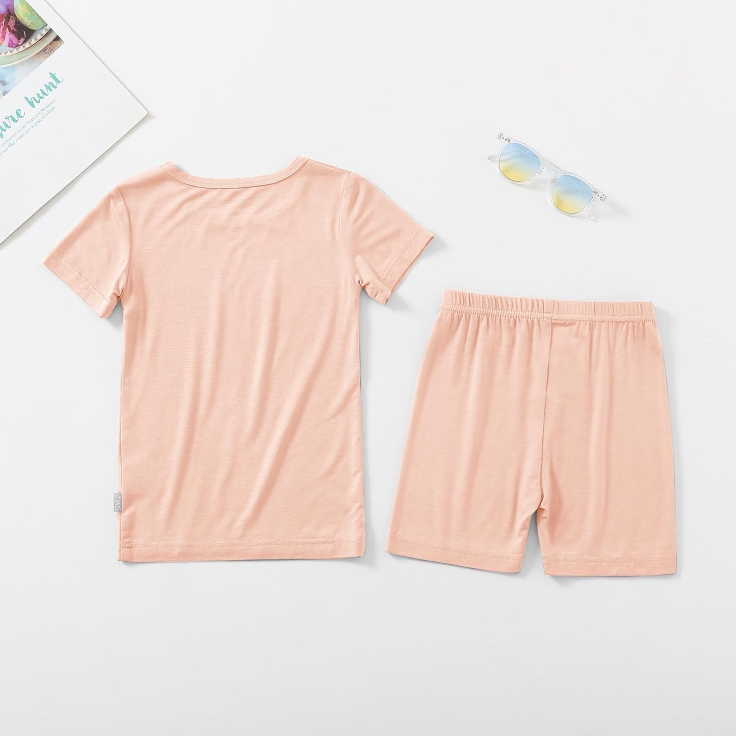 Jimonda Baby Boys Girls Pajama Sets Toddler Sleepwear Cool Jammies 2pcs Viscose from Bamboo PJs 18M-8Y