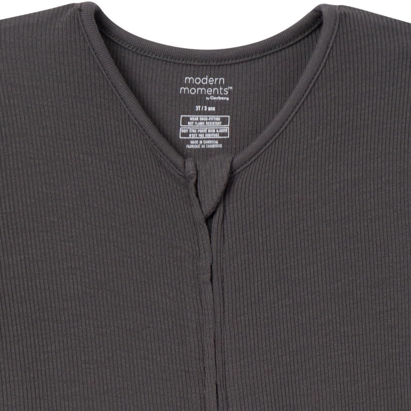 Modern Moments by Gerber Unisex Baby Viscose 2-Pack Footless Tight Fitting Pajamas