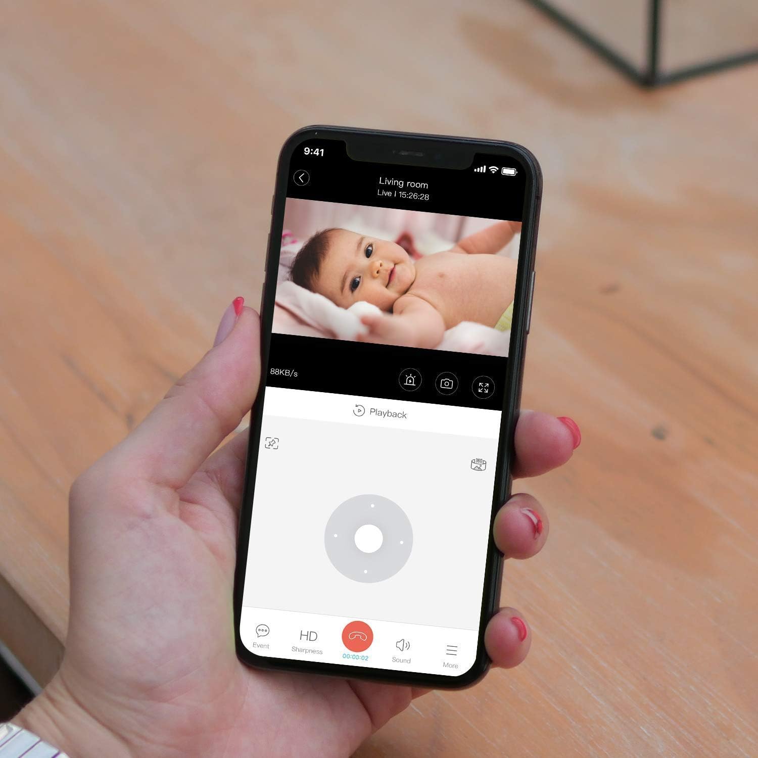 blurams Indoor Camera 2K, Cameras for Home Security 5GHz, 360° Pet Camera w/Motion Tracking, Phone App, 2-Way Audio, IR Night Vision, Siren, Works with Alexa & Google Assistant