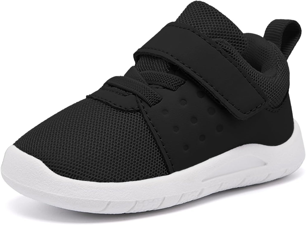 MORENDL Toddler Baby Shoes 0-4 Years Boy Girl Lightweight Breathable Non-Slip Sports Sneakers Running Walking Tennis Barefoot Shoes