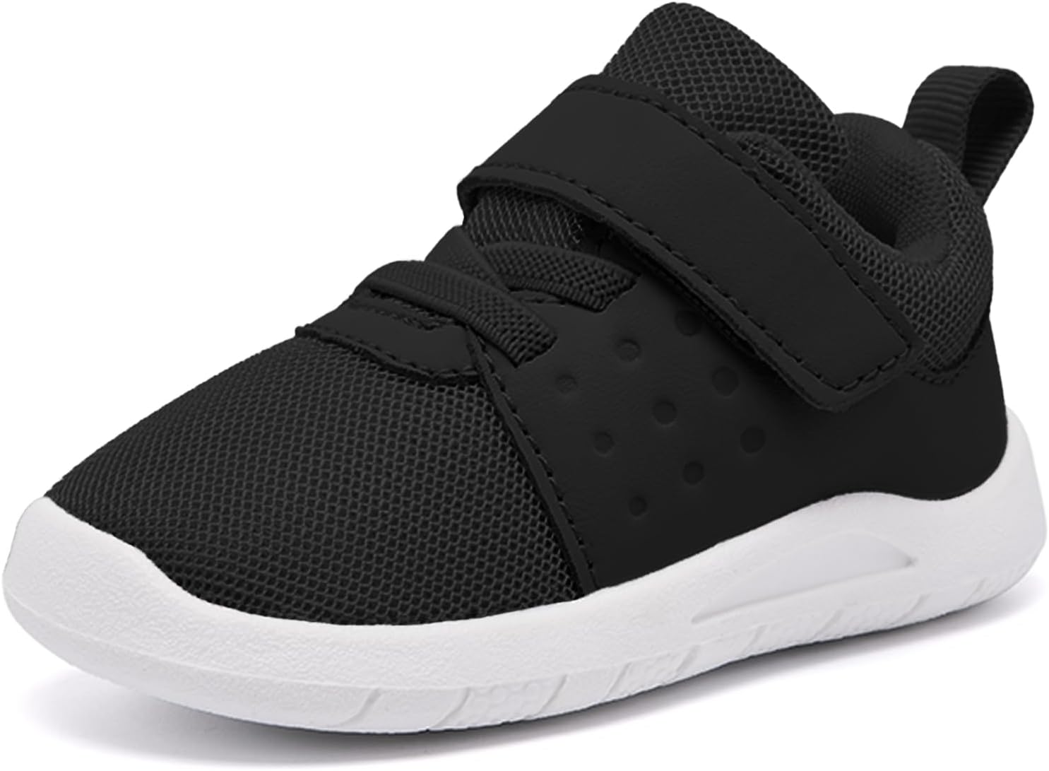 MORENDL Toddler Baby Shoes 0-4 Years Boy Girl Lightweight Breathable Non-Slip Sports Sneakers Running Walking Tennis Barefoot Shoes