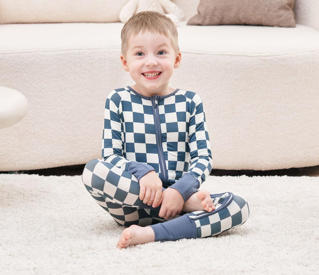 Baby Viscose from Bamboo Pajamas - Infant Boys Girls Footless Zippy Pjs Sleep 'N Play Clothes - One Piece Romper