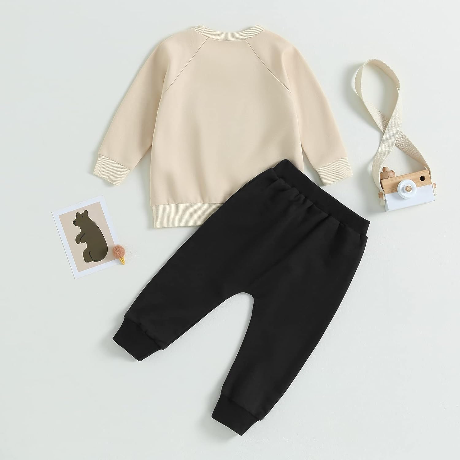 WZTYYDS Toddler Boy Clothes 2T 3T 4T 5T Fall Outfits Baby Pullover & Pants Sets Kids Winter 2Pcs Sweatsuit