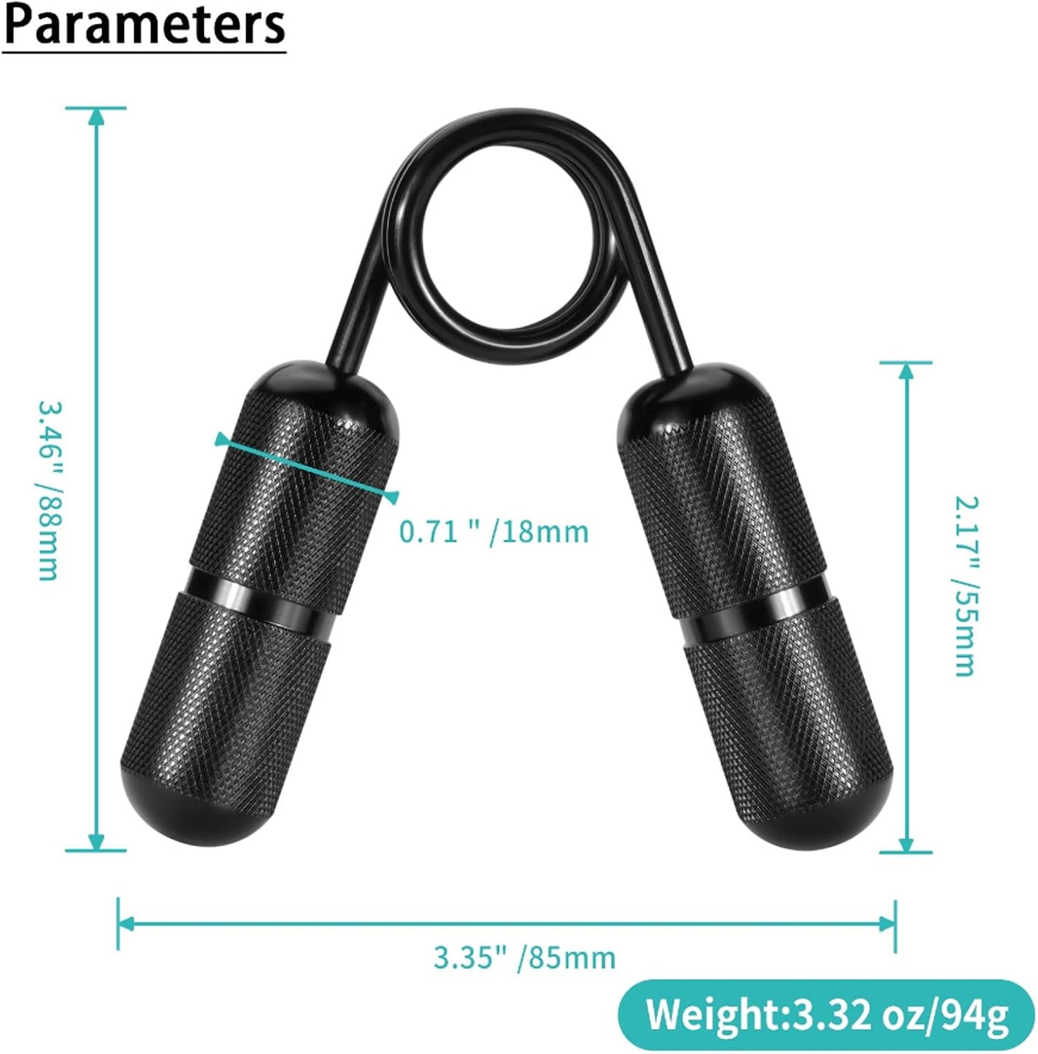 Handheld Metal Fidget Toys, Help Relieve Stress Anxiety, Mini Finger Grip Strengthener, Hand Wrist Grip Strength Trainer, Relief Muscle Stiffness Rehabilitation Trainer