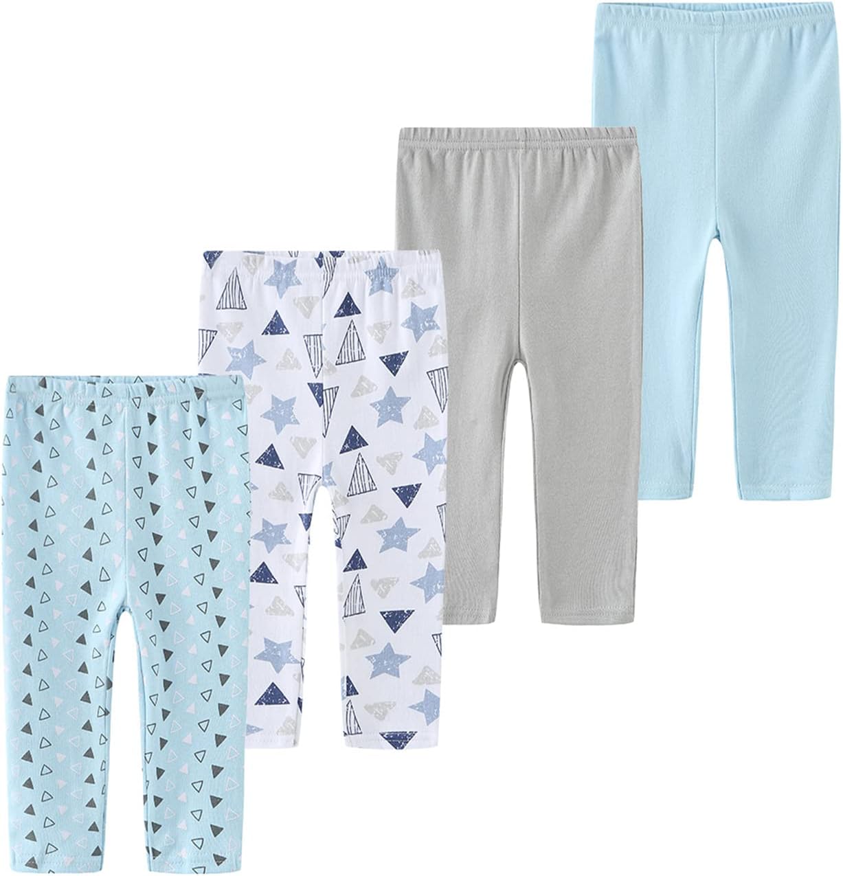 Newborn Layette Gift Set Bodysuits Pants for Baby Girl and Boy 24 Piece 100% Cotton Essentials and Accessories