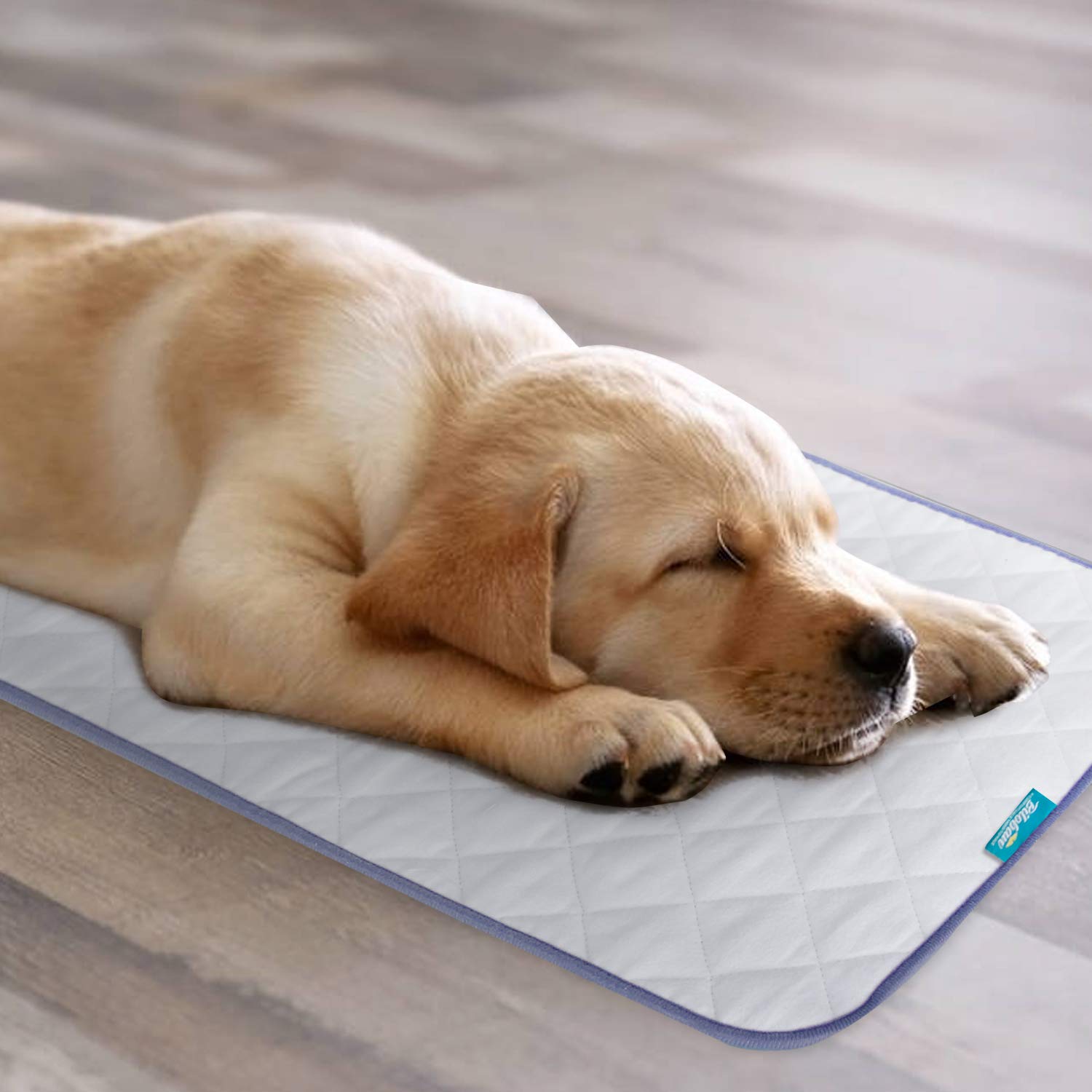 Waterproof Crib Mattress Protector 18" x 36", Non-Slip & Sturdy Mattress Pad Mat, 4 Layers Incontinence Bed Pad for Children Adults, Pets Training Pee Pad, White