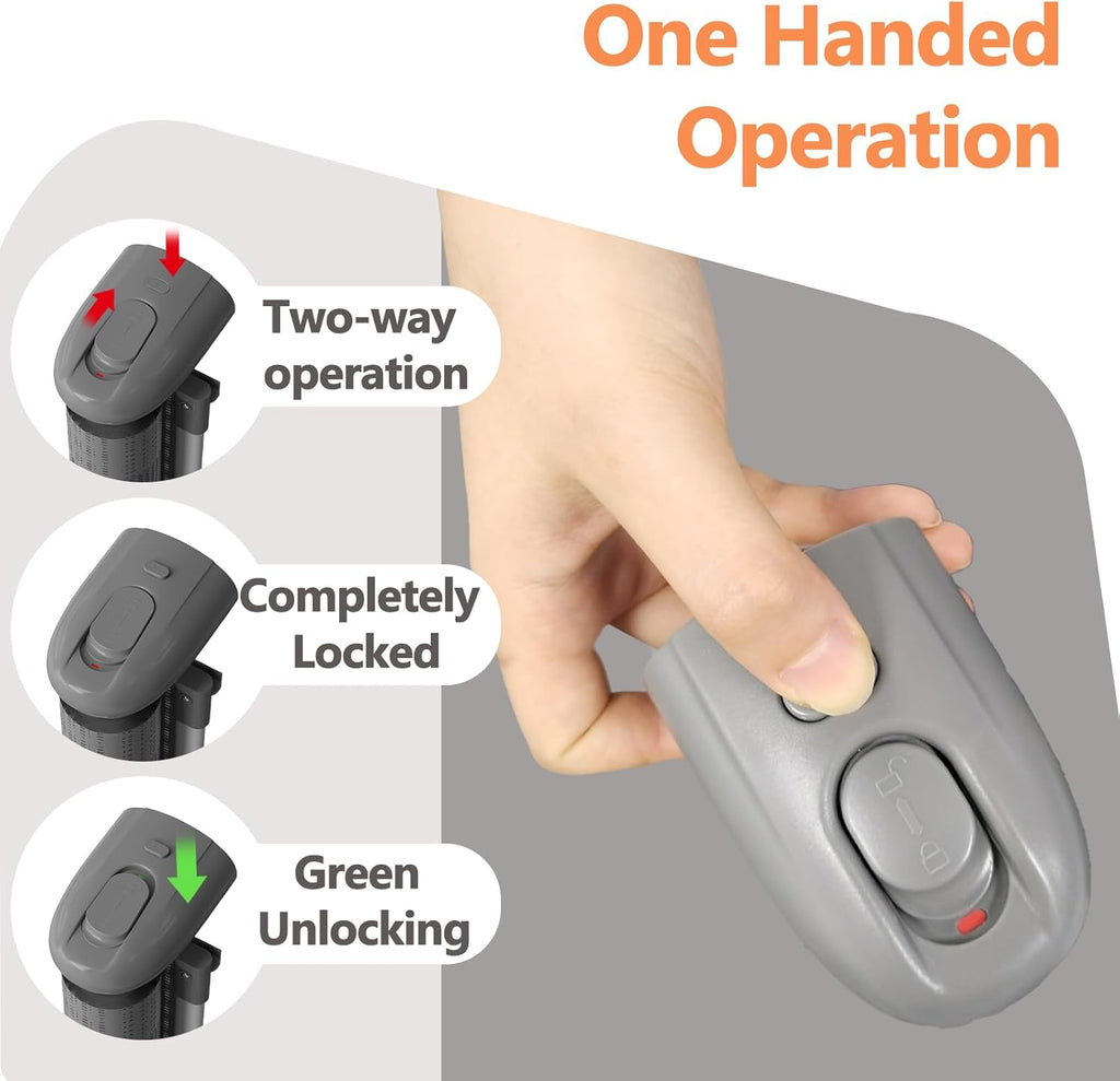 Extra Tall 57'' Reinforced Retractable Mesh Baby Gates with Reinforced Strips,Dog Gate Extends to 79" Wide,Prevents Bottom Drilling Through Baby and Pet,Retractable Pet Gate for Outdoor/Indoor