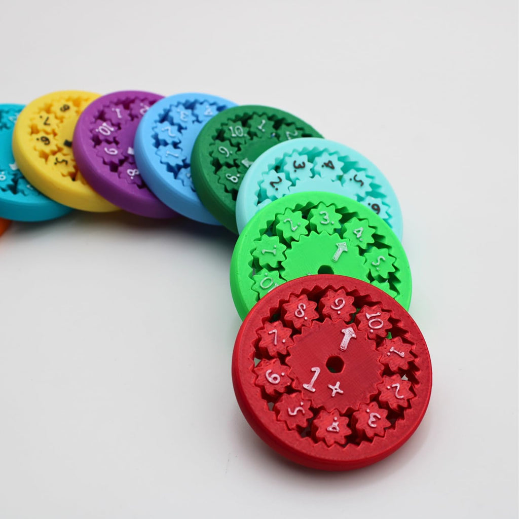 Math Fidget Spinners - Sensory Spinner Math Fact Fidget Spinners Stress Relief Sensory Toys for Kids Adults Addition Subtraction Multiplication and Division Learning (Addition Subtraction)