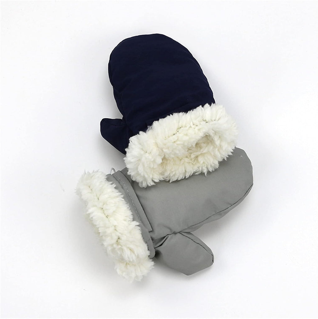 Toddler Gloves Kids Mittens Winter Warm Lined Fleece Gloves Waterproof Snow Baby Mitten for Boys Girls