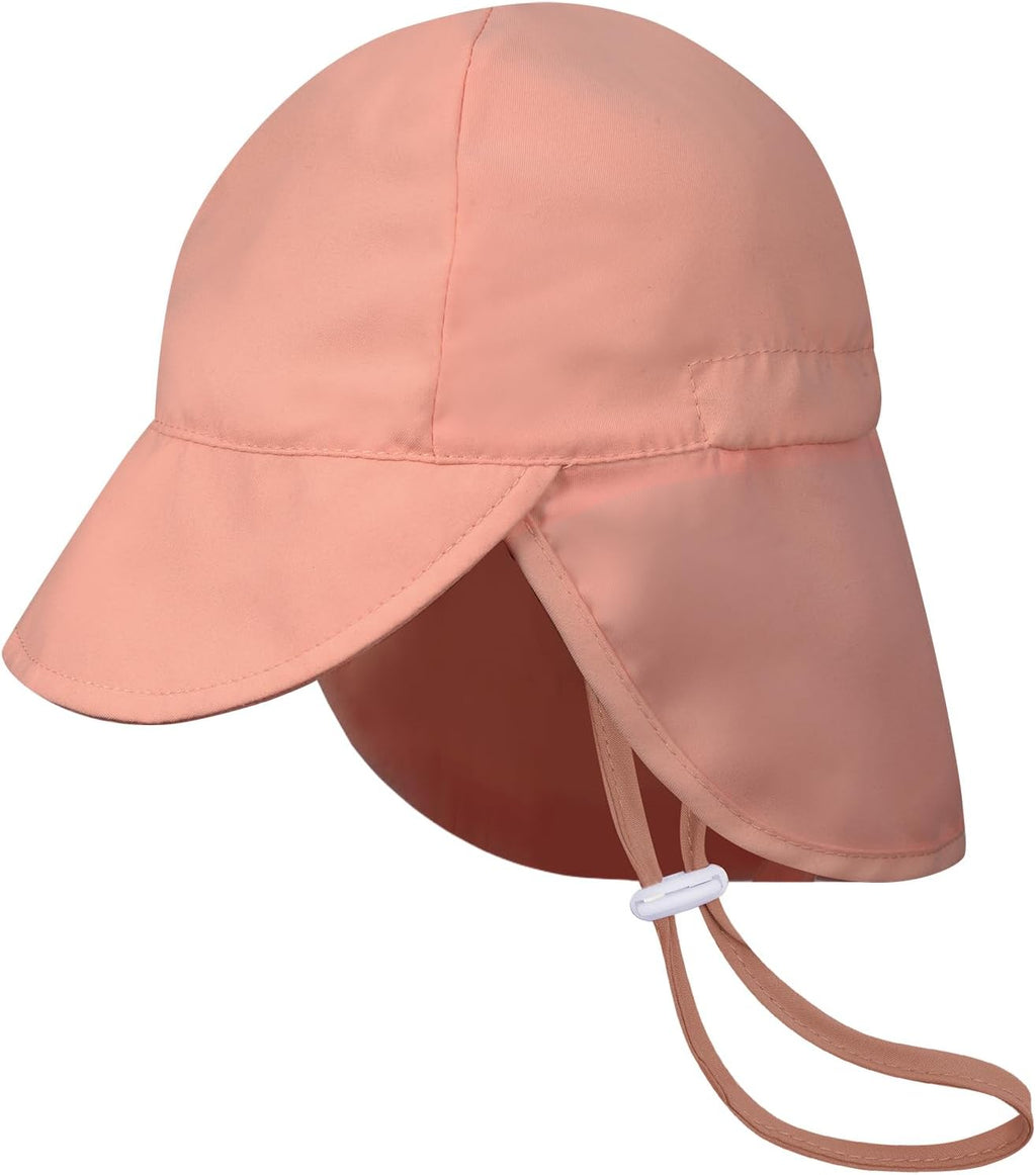 2 Pack Baby Sun Hats UPF 50+ Toddler Beach Hat for Girls Boys 0-4 Years
