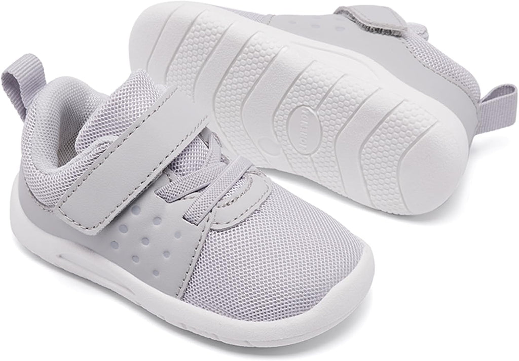 MORENDL Toddler Baby Shoes 0-4 Years Boy Girl Lightweight Breathable Non-Slip Sports Sneakers Running Walking Tennis Barefoot Shoes