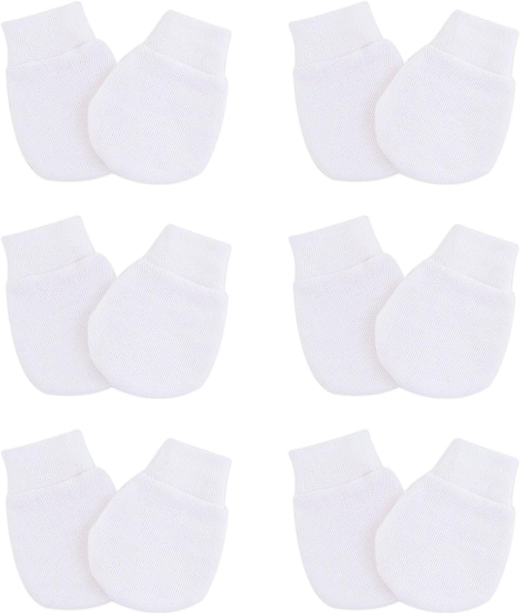 Baby Mittens No Scratch Mittens Infant Soft Gloves Mittens for 0-6 Months Boys Girls