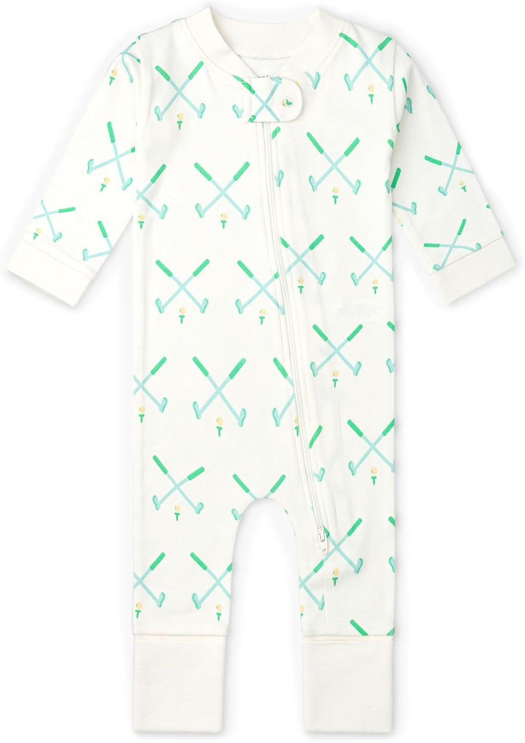 MONICA + ANDY Baby Organic One-Piece Baby Pajamas