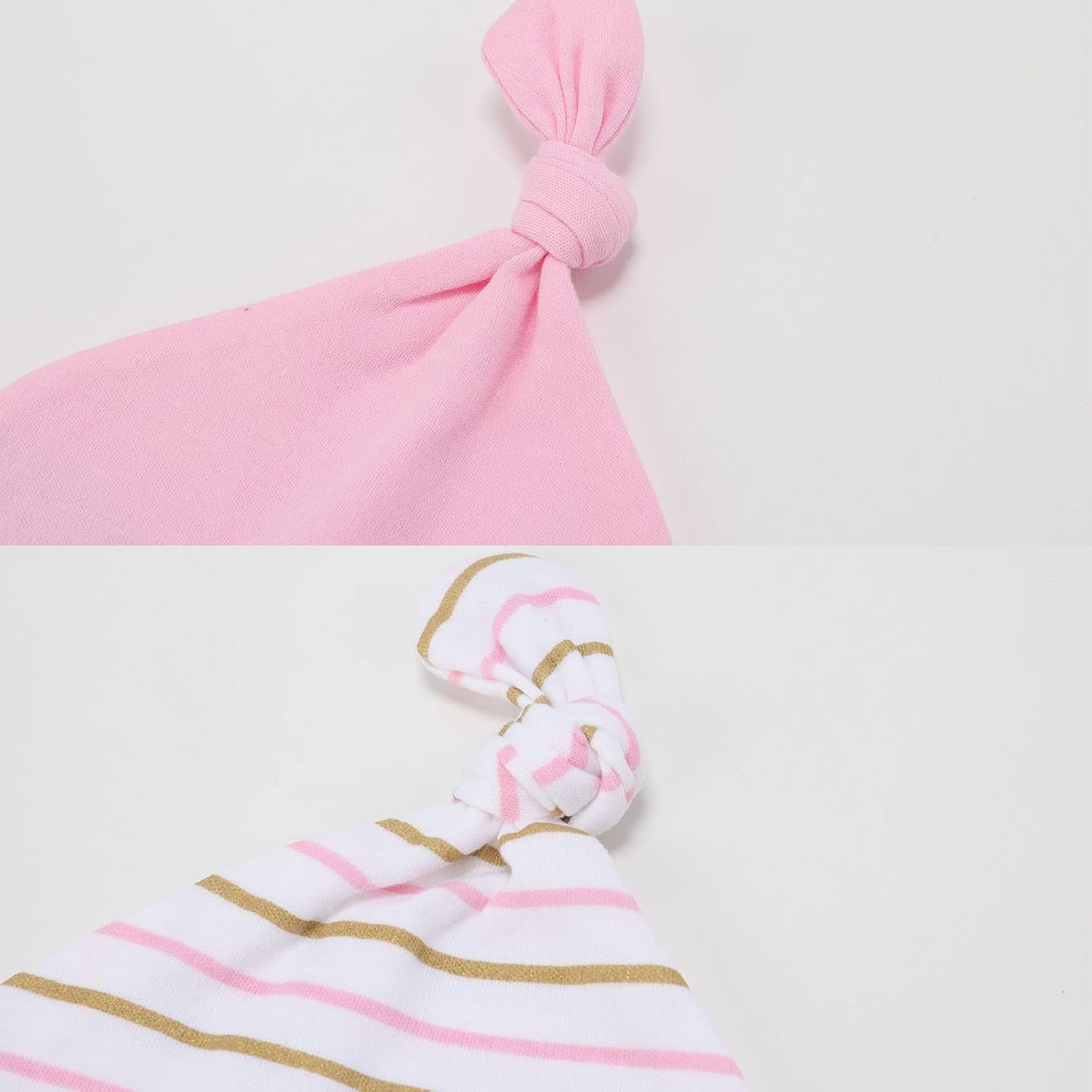 Newborn Baby Boy Girl Caps Mittens Socks Set Cotton Baby Essentials Accessories (Hats+Gloves+Socks)