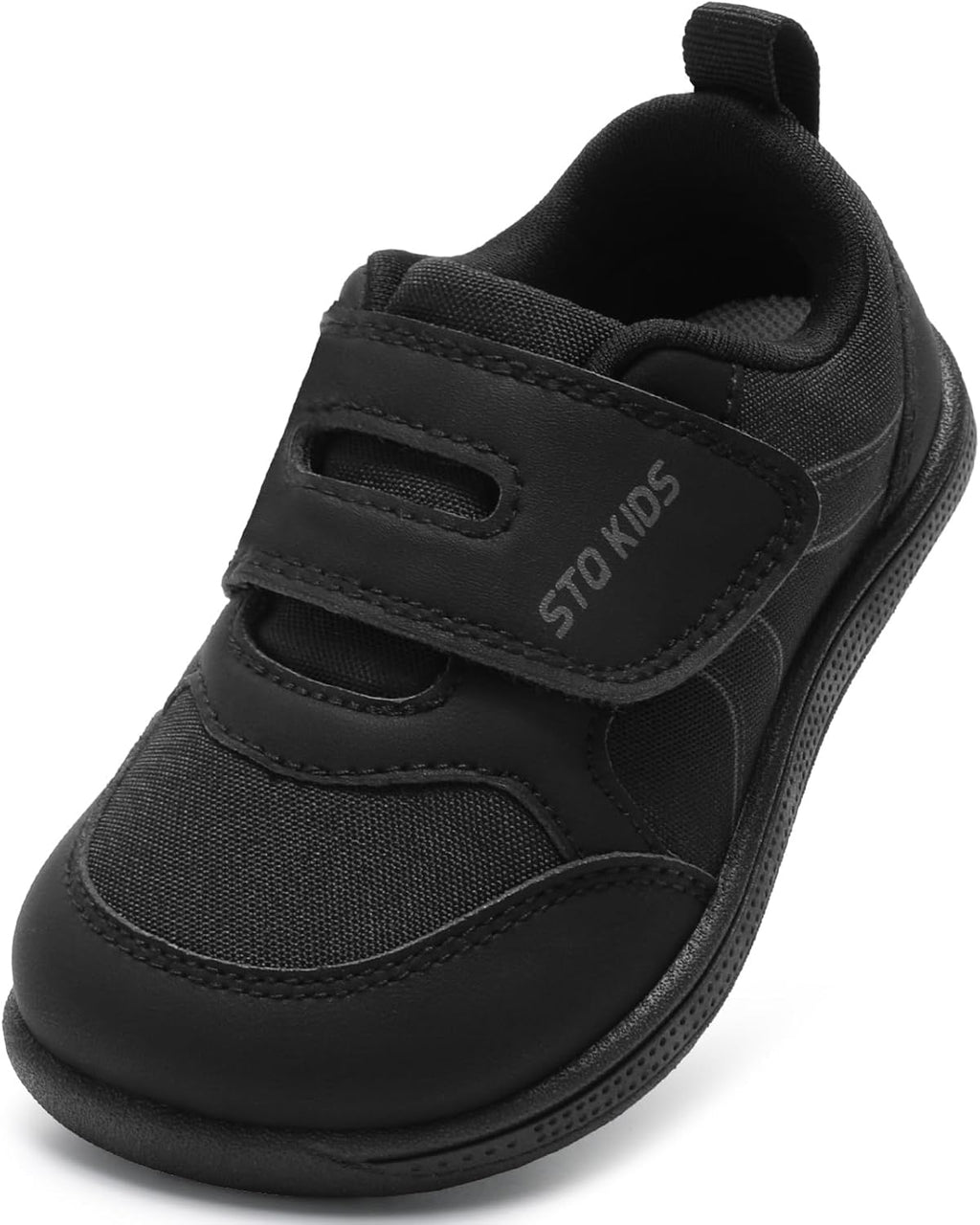 Toddler Wide Toe Box Barefoot Shoes Boys Girls Sneakers Kids Tennis Shoes Preschool Non Slip Lightweight Comfortable First Walking Shoes Running Outdoor Activities