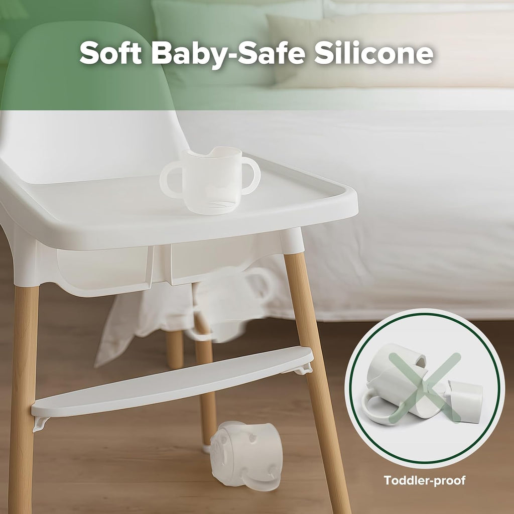 haakaa Silicone Toddler Cups, BPA Free Drop-proof Training Cups for Baby 6 Months+, 5 Ounce