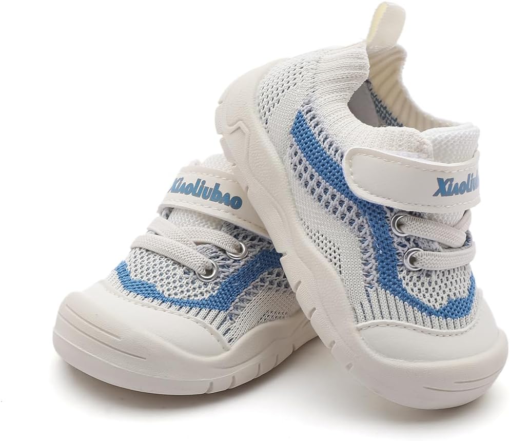 LIZISHU Baby Shoes Infant Boys Girls Knitted Mesh First Walking Shoes Breathable Non-Slip Toddler Sneakers for 6-24months