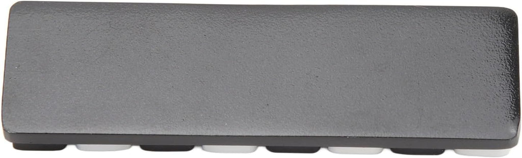 Fidget Slider Toy, Piano Key Haptic Clicker Toy, Alloy Metal Poker Push Card Fidget Slider Toy, Mini Slide Toys Compact Fidget Slider Toys (Black)