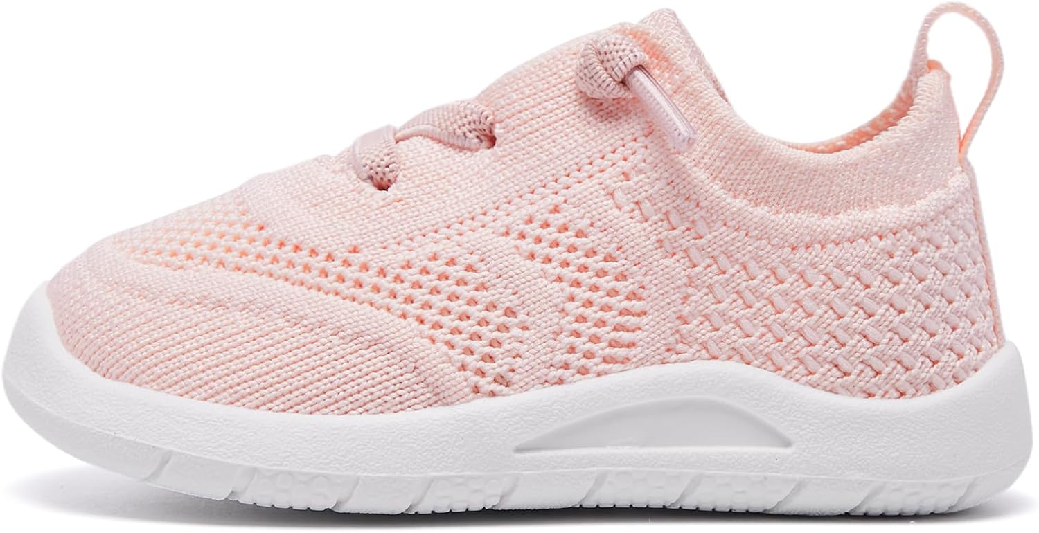 MORENDL Toddler Shoes Baby Walking Sock Shoes Infant Sneakers 0-4 Years Boy Girl Barefoot Tennis Shoe Non-Slip Brethable