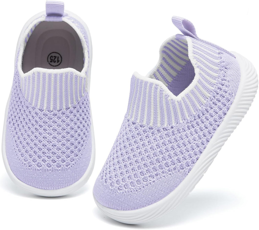 MORENDL Baby Toddler Walking Socks Non-Slip Breathable Unisex Casual Sneakers