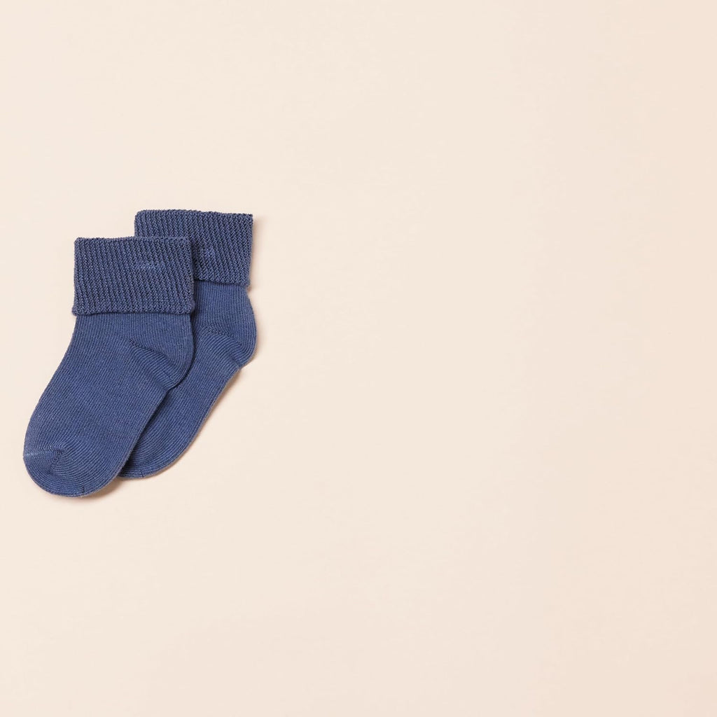 Amazon Essentials Baby Socks, Unisex, Turn Cuff, 6 Pairs