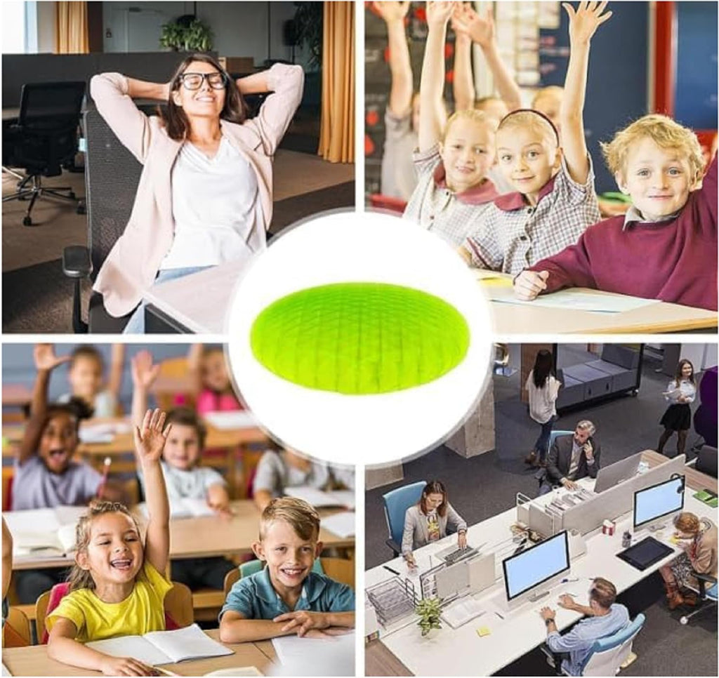 Fidget Toys ， Fidget Worm Toy,Stress Relief Fidget Toys for Kids&Adults,Elastic Mesh Toys,Sensory Slug Fidget Toy,Resistance Fidget Toys,Anxiety Relief Toys (Green+Orange)