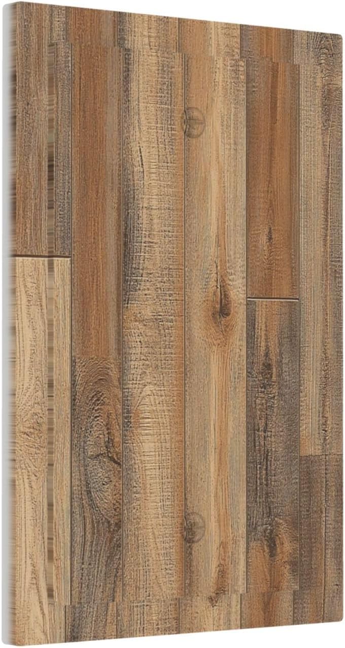 Light Switch Cover Plate Retro Rustic Brown Wood Grain 1 Gang No Device Blank Electrical Wall Plates Faceplate Decorative Switch Plate For Farmhouse Cabin Decor