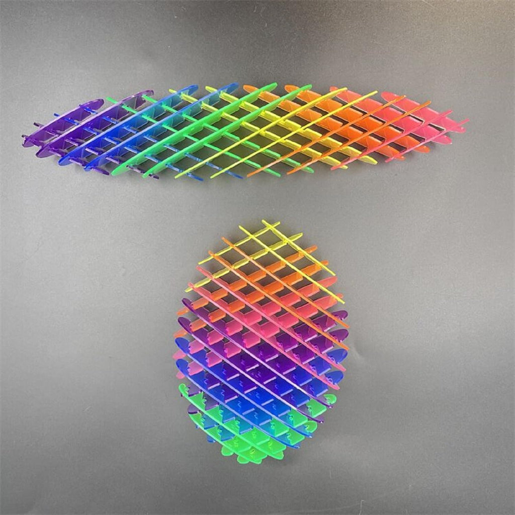 Fidget Toys ， Fidget Worm Toy,Stress Relief Fidget Toys for Kids&Adults,Elastic Mesh Toys,Sensory Slug Fidget Toy,Resistance Fidget Toys,Anxiety Relief Toys (Colorful red)