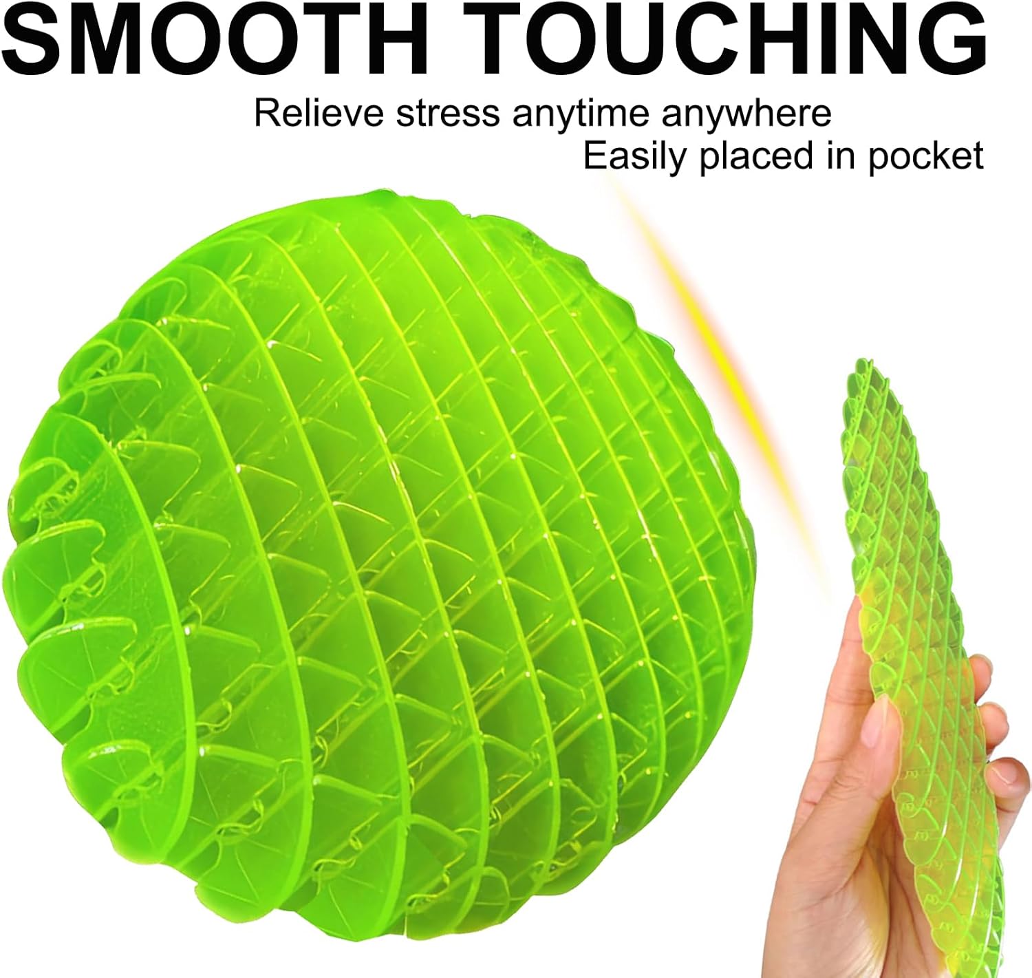 Fidget Worm Toy, Sensory Slug Fidget Toy, Resistance Fidget Toys Sensory Stress Anxiety Relief Toys, Stress Relief Toy, Power Your Fun for Adults and Kids (L-4.72inch)