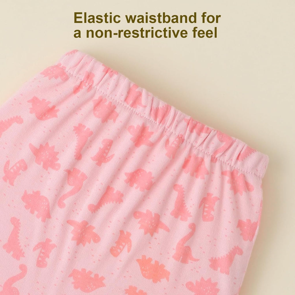 Hakochia Baby Pants for Boys & Girls: 100% Cotton, Soft, Comfy, Ample Diaper Room 0-36 Months