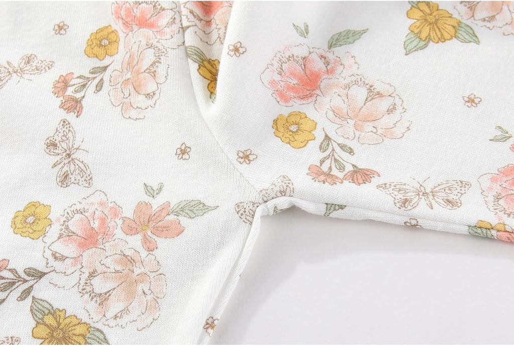 Baby Boy Girl 10 Piece Combined Type Clothing Set Cotton Baby Bodysuits and Pants Set Home Outdoor Infant Clothes