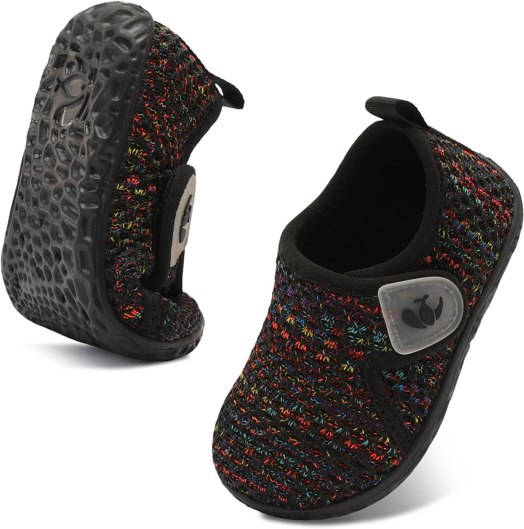 FEETCITY Baby Boys Girls First Walking Shoes Infant Sneakers Crib Shoes Breathable Lightweight Slip On Shoes