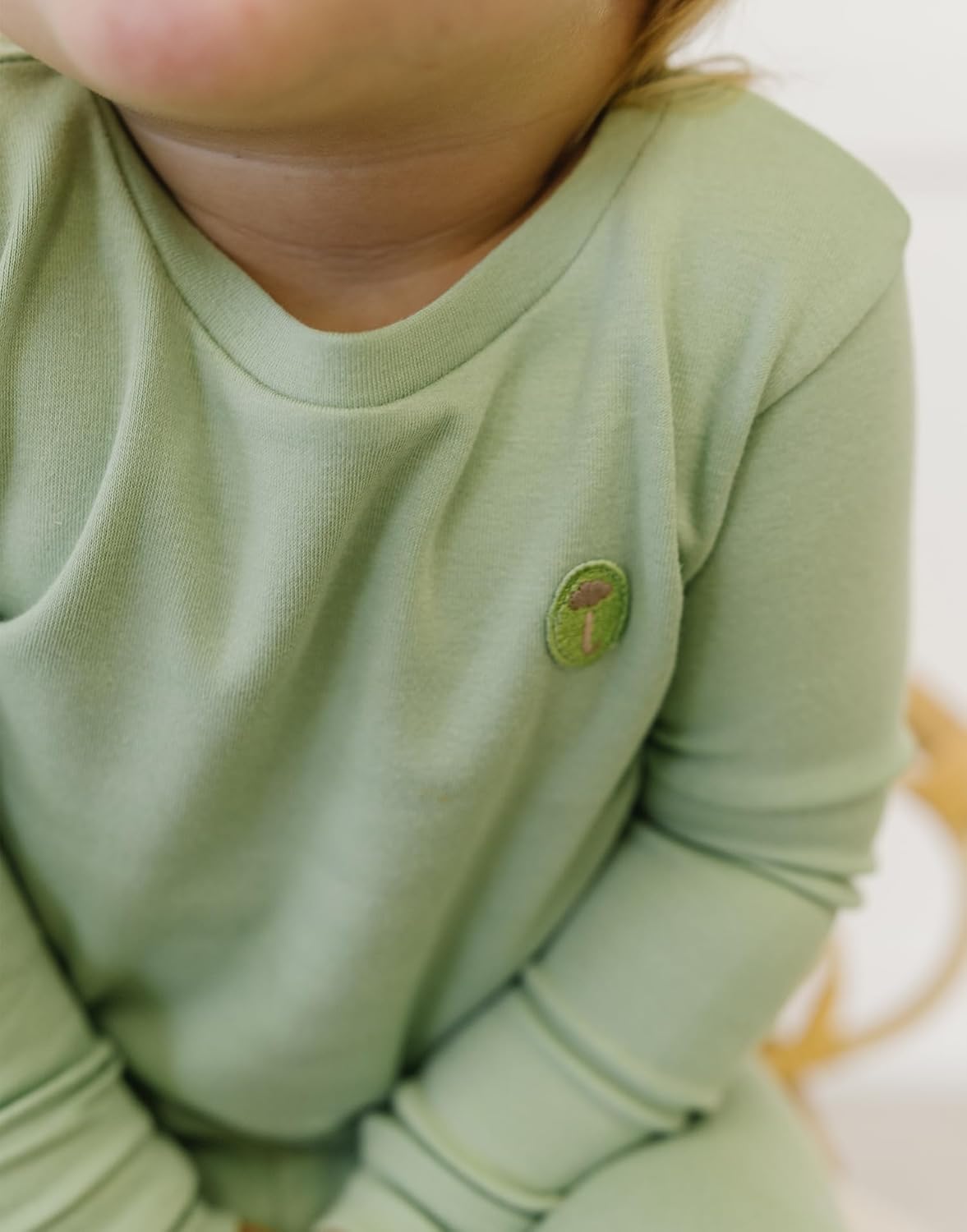 moimoln 6M-8Y Modal Cotton Solid Soft Breathable Baby Toddler Boys Girls Snug fit Pjs Long Sleeve Pajamas Set Sleepwear Daily