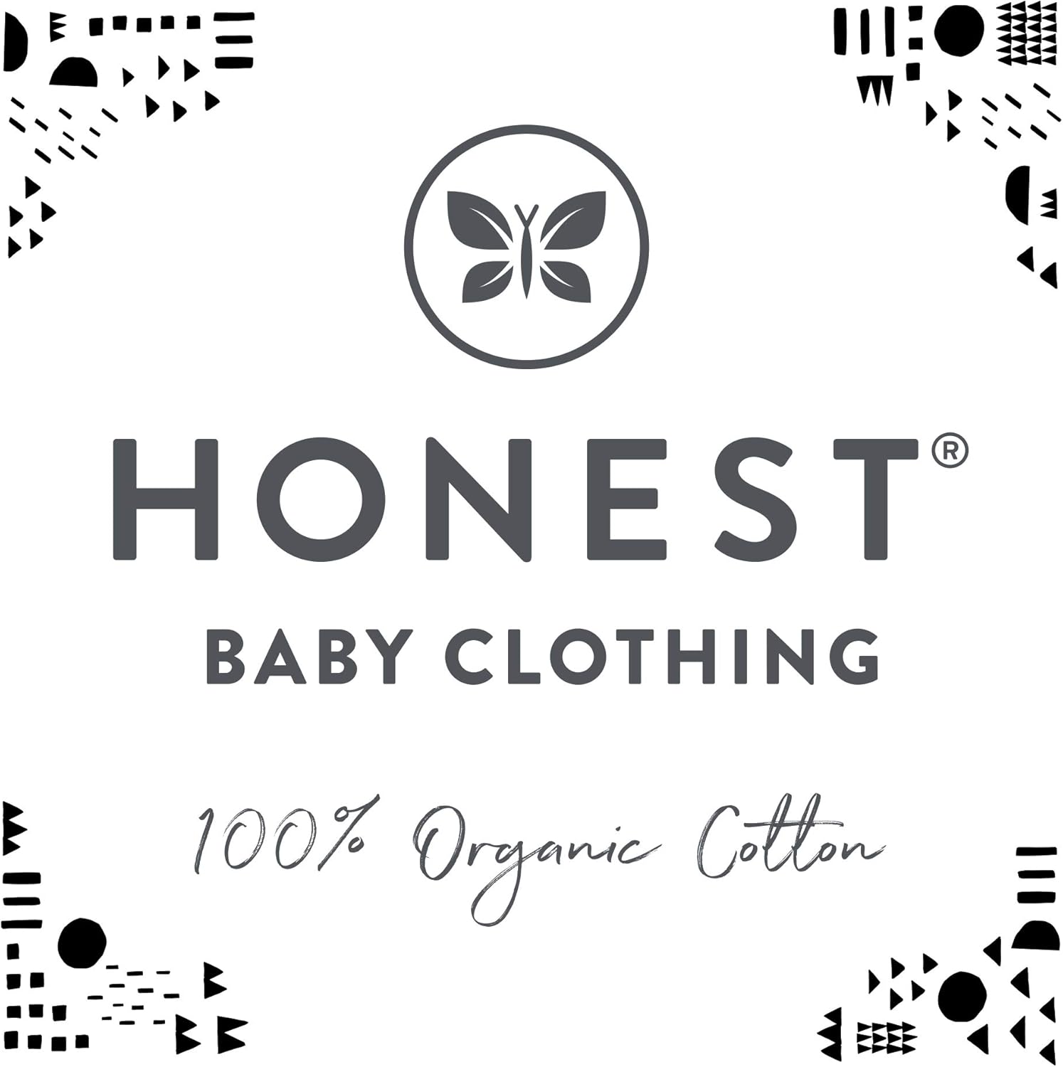 HonestBaby 3-pack Footed Pants Roomy Fit Pull on Bottoms 100% Organic Cotton for Infant Baby Boys, Girls, Unisex