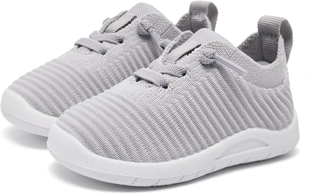 MORENDL Toddler Shoes Baby Walking Sock Shoes Infant Sneakers 0-4 Years Boy Girl Barefoot Tennis Shoe Non-Slip Brethable