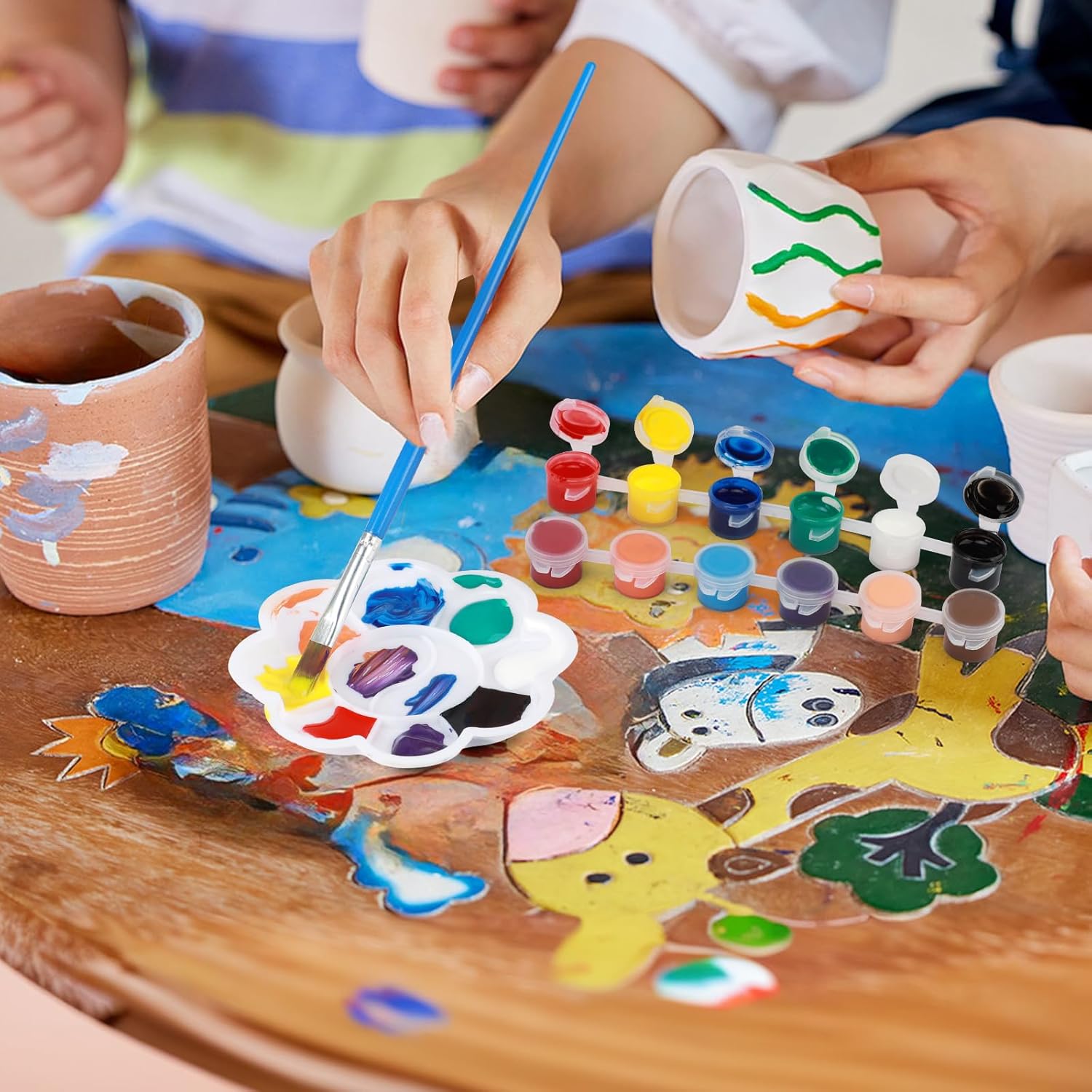 Pottery Wheel for Kids - Complete Pottery Painting Kit Art Supplies Arts and Crafts for Girls Boy Kids Toy, Birthday Halloween Christmas Gift for Kids Ages 6 7 8 9 10 11 12+, (Dog)